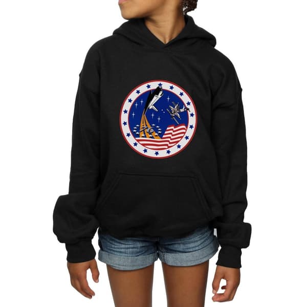 NASA Girls Classic Rocket 76 Hoodie