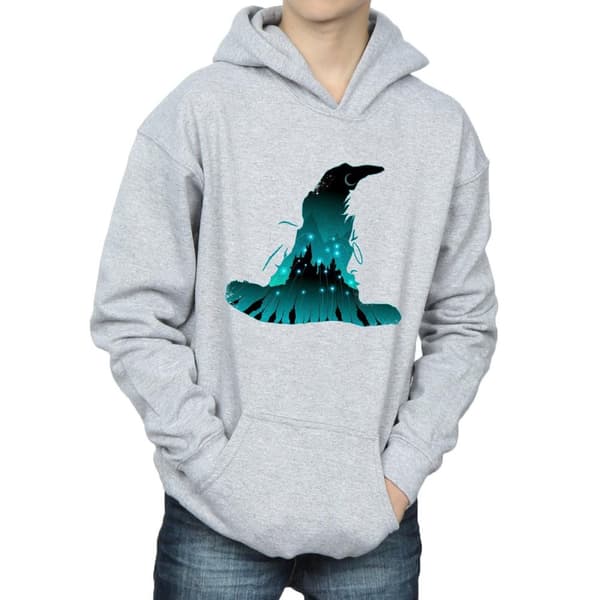 Harry Potter Boys Hogwarts Silhouette Hoodie