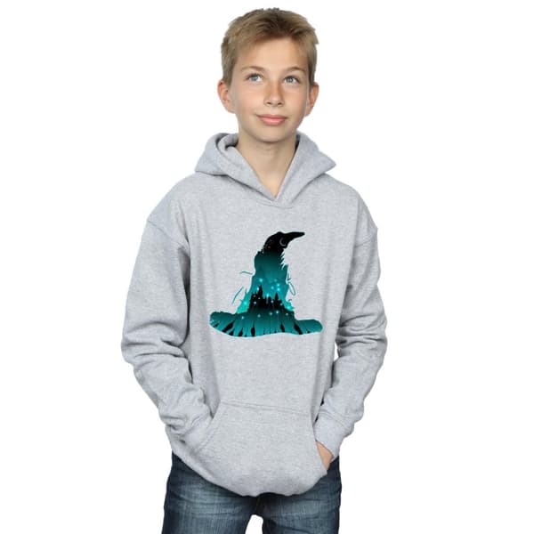 Harry Potter Boys Hogwarts Silhouette Hoodie