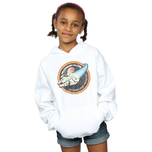 Star Wars Girls Millennium Falcon Badge Hoodie