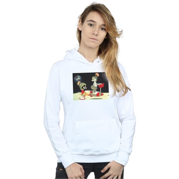 Looney Tunes Womens/Ladies Bugs Bunny Spaced Hoodie