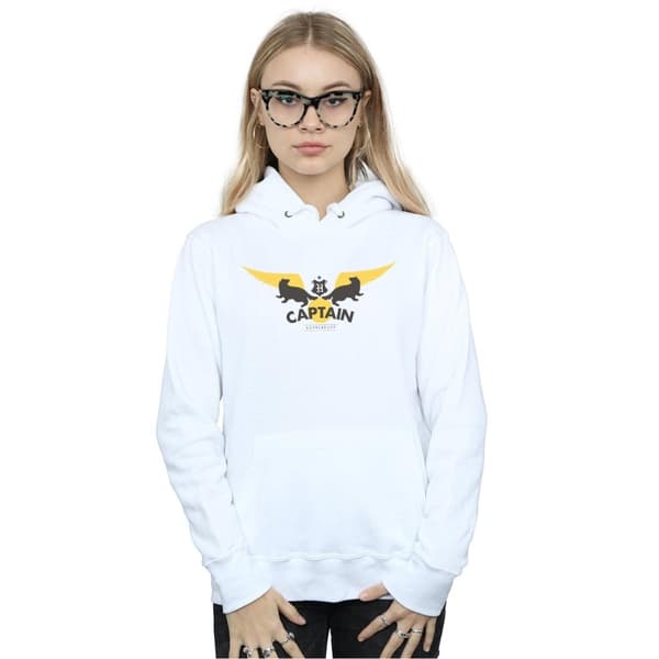 Harry Potter Hufflepuff Captain-hoodie för damer/kvinnor