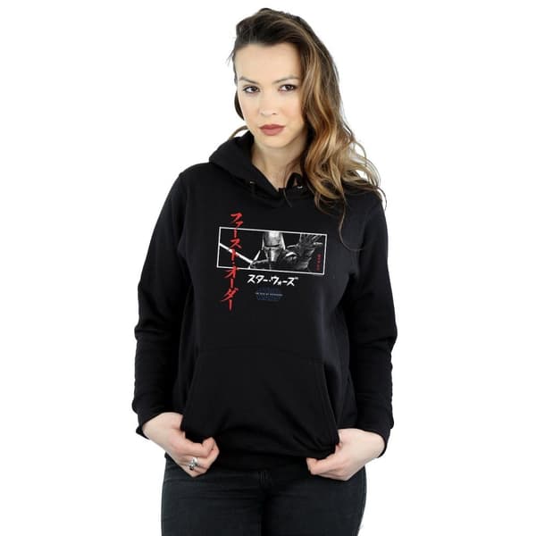 Star Wars: The Rise of Skywalker Star Wars The Rise Of Skywalker Kylo Ren Katakana Art Stripe Hoodie - dam/dam