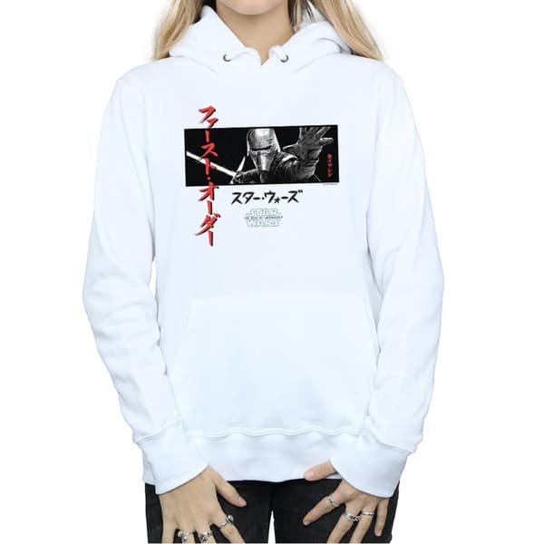 Star Wars: The Rise of Skywalker Star Wars The Rise Of Skywalker Kylo Ren Katakana Art Stripe Hoodie - dam/dam