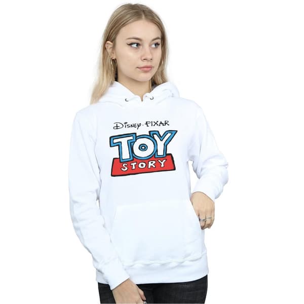 Disney Kvinnor/Damer Toy Story Cartoon Logo Hoodie