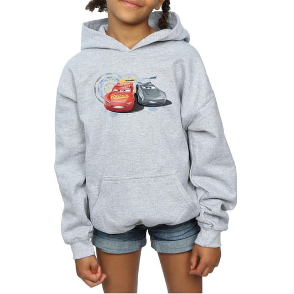 Disney Girls Cars Lightning Vs Storm Hoodie