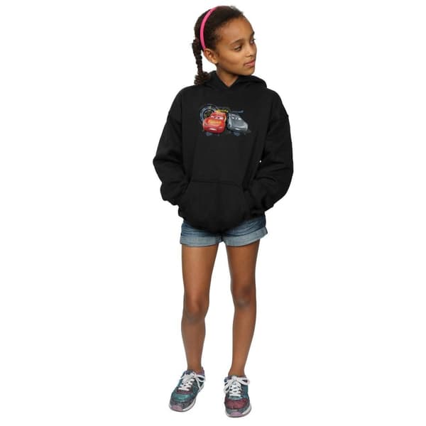 Disney Girls Cars Lightning Vs Storm Hoodie