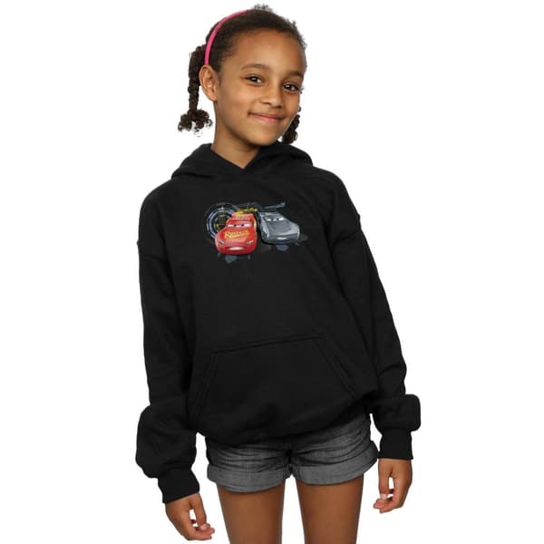 Disney Girls Cars Lightning Vs Storm Hoodie