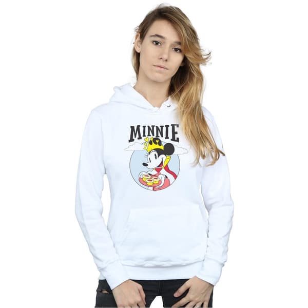 Disney Minnie Mouse Queen-hoodie för damer/kvinnor