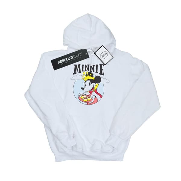 Disney Minnie Mouse Queen-hoodie för damer/kvinnor