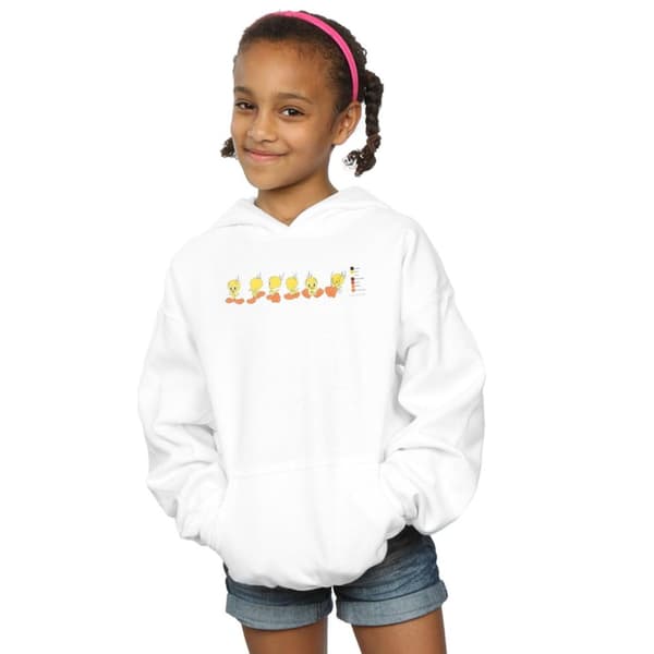 Looney Tunes Tweety Pie Colour Code-hoodie för flickor