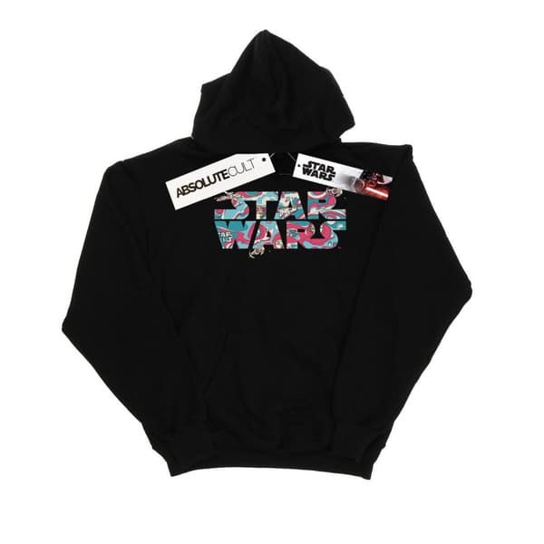 Star Wars Girls Wavy Ship Logo Hoodie