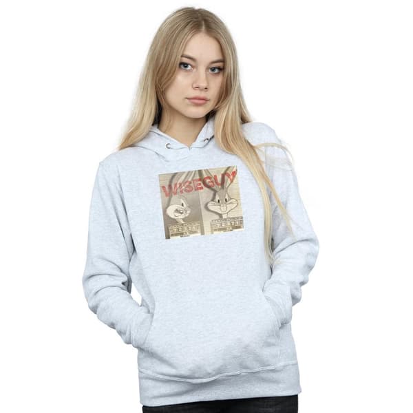 Looney Tunes Kvinnor/Ladies Wise Guy Hoodie