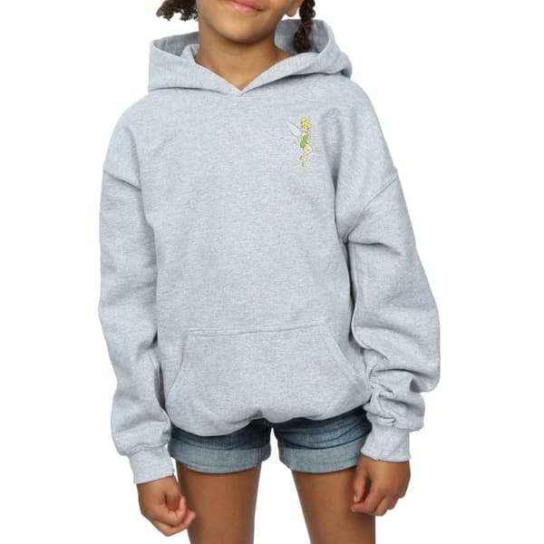 Disney Girls Tinkerbell Chest Hoodie