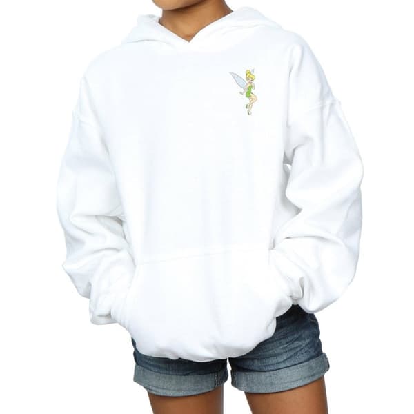 Disney Girls Tinkerbell Chest Hoodie