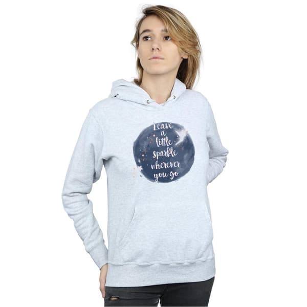 Disney Womens/Ladies Tinker Bell A Little Sparkle Hoodie