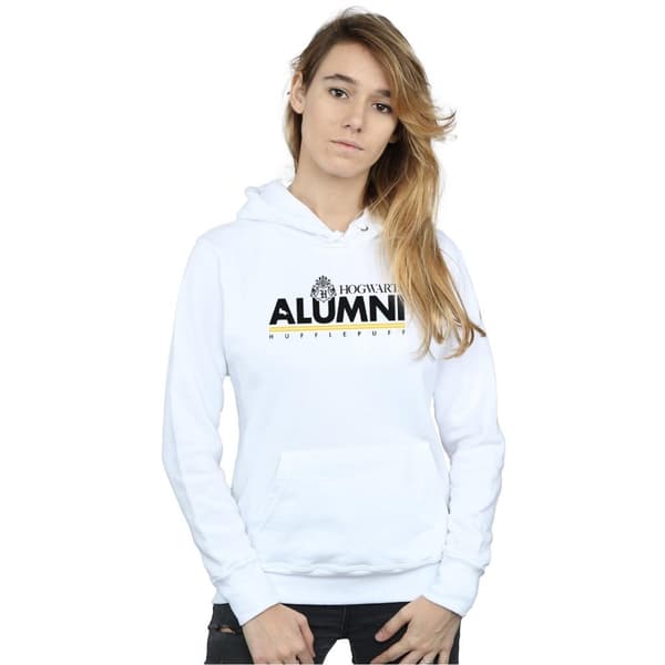Harry Potter Kvinnor/Ladies Hogwarts Alumni Hufflepuff Hoodie