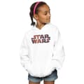 Miniatyrbild 2 av 3: Star Wars Chewbacca-hoodie med logotyp för flickor
