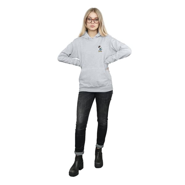 Disney Womens/Ladies Minnie Mouse Kick Chest Hoodie