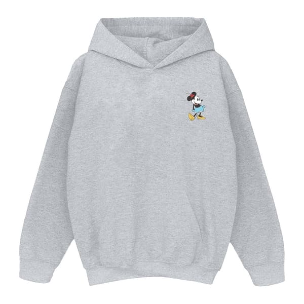 Disney Womens/Ladies Minnie Mouse Kick Chest Hoodie