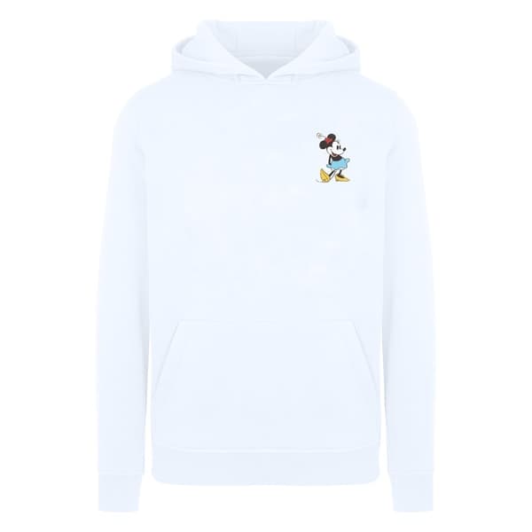Disney Womens/Ladies Minnie Mouse Kick Chest Hoodie