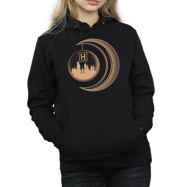 Harry Potter Huvtröja - Hogwarts Moon för kvinnor/damer