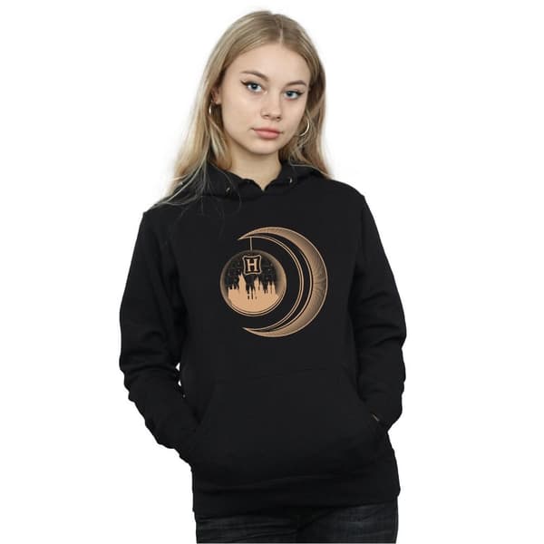 Harry Potter Huvtröja - Hogwarts Moon för kvinnor/damer