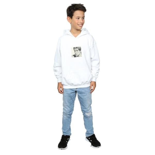 Star Wars Han Solo Drawing-hoodie för pojkar
