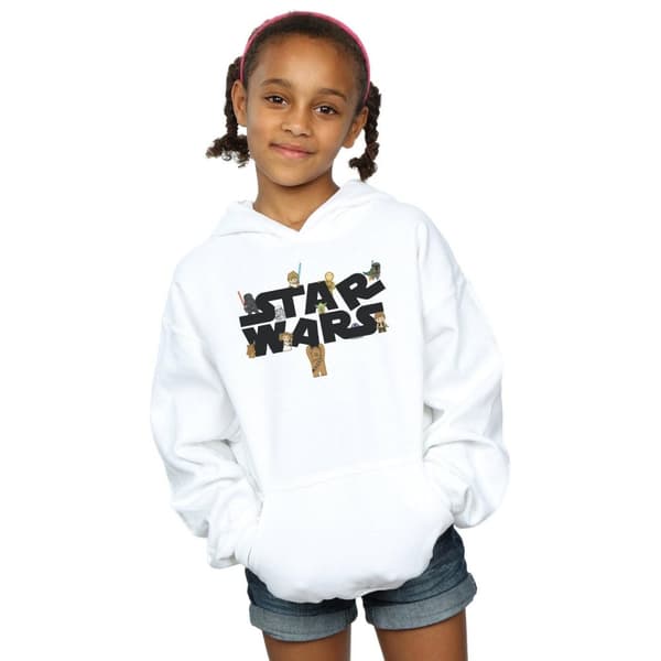 Star Wars Girls Kiddie Logo Hoodie