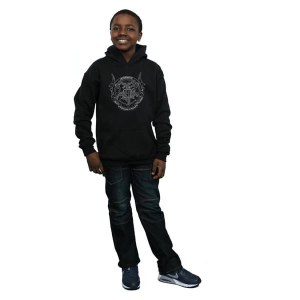 Harry Potter Pojkar Hogwarts Seal Hoodie