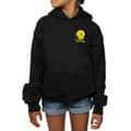 Miniatyrbild 3 av 5: Looney Tunes Tweety Pie Head-hoodie för flickor