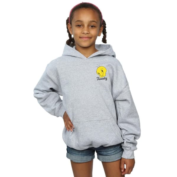 Looney Tunes Tweety Pie Head-hoodie för flickor