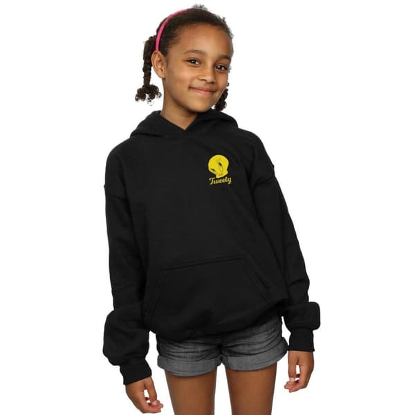Looney Tunes Tweety Pie Head-hoodie för flickor