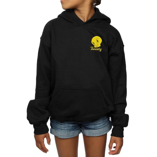 Looney Tunes Tweety Pie Head-hoodie för flickor
