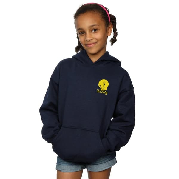 Looney Tunes Tweety Pie Head-hoodie för flickor