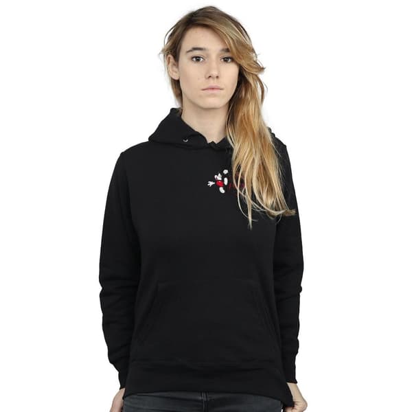 Disney Womens/Ladies Musse Pigg Faux Pocket Since 1928 Hoodie