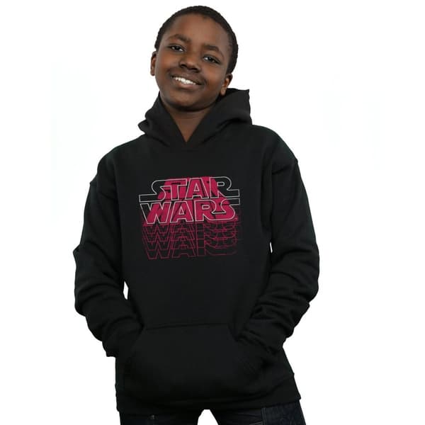 Star Wars Huvtröja med blandade loggor för pojkar