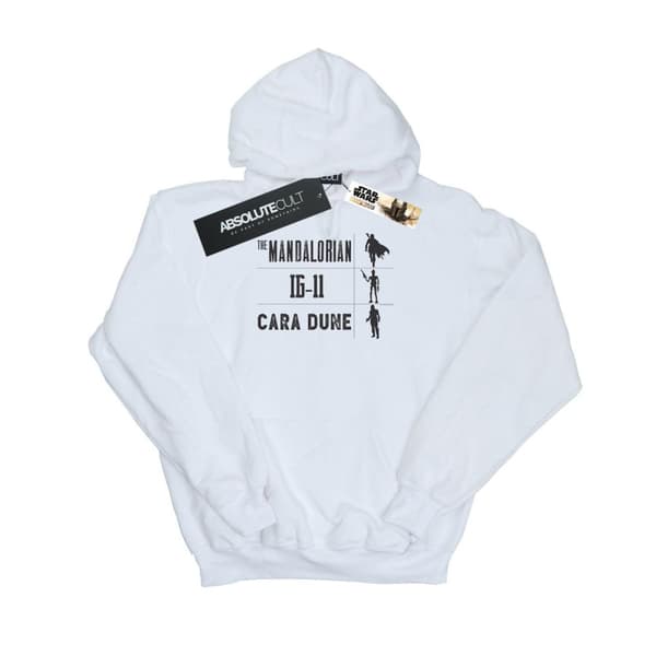 Star Wars Mandalorian Warrior Silhouettes-hoodie för flickor