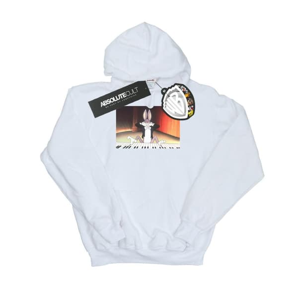 Looney Tunes Girls Bugs Bunny Playing Piano Hoodie