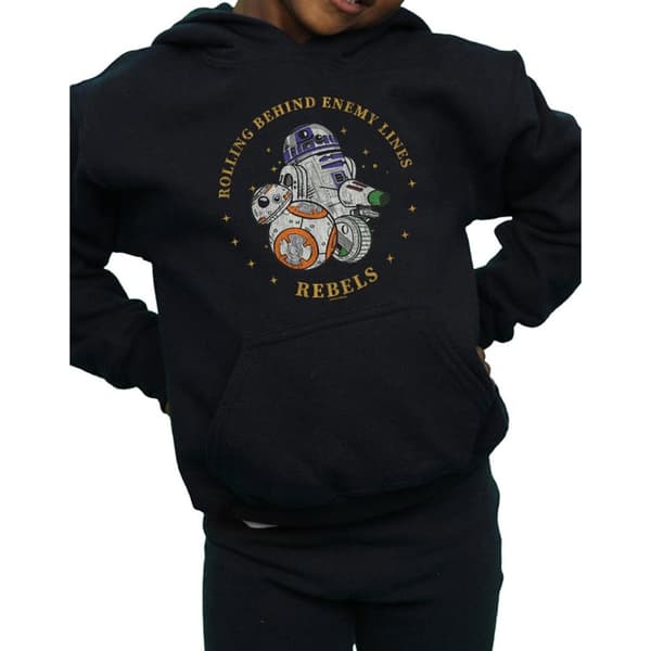 Star Wars: The Rise of Skywalker Girls Star Wars The Rise Of Skywalker Rolling Behind Enemy Lines Hoodie