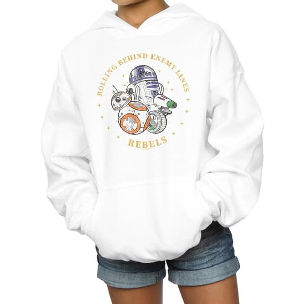 Star Wars: The Rise of Skywalker Girls Star Wars The Rise Of Skywalker Rolling Behind Enemy Lines Hoodie