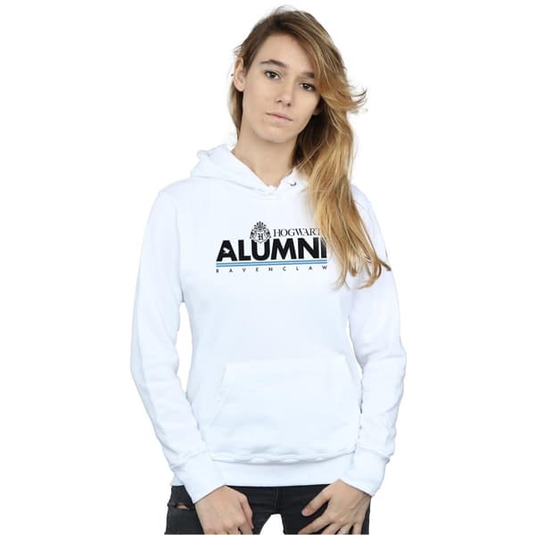 Harry Potter Womens/Ladies Hogwarts Alumni Ravenclaw Hoodie