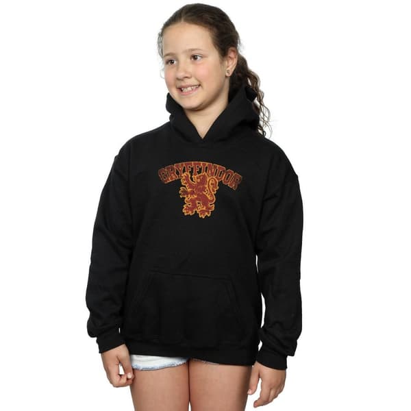 Harry Potter Gryffindor Sport Emblem Hoodie för flickor