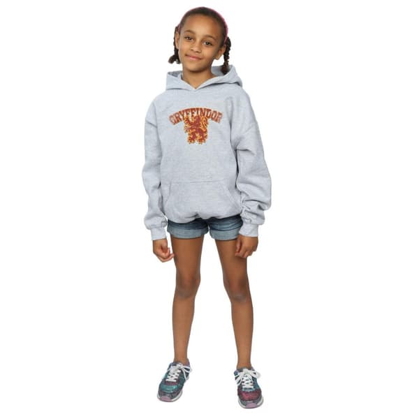 Harry Potter Gryffindor Sport Emblem Hoodie för flickor