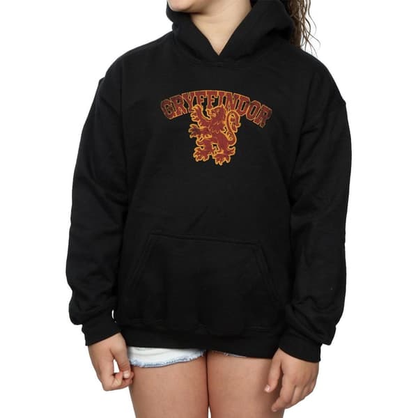Harry Potter Gryffindor Sport Emblem Hoodie för flickor