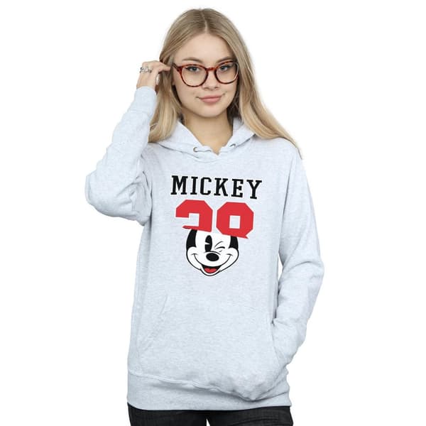 Disney Womens/Ladies Mickey Mouse Split 28 Hoodie