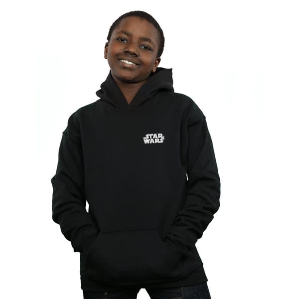 Star Wars Boys Logo Badge Hoodie
