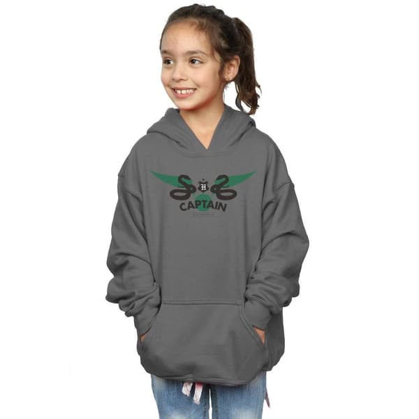 Harry Potter Slytherin Captain-hoodie för flickor