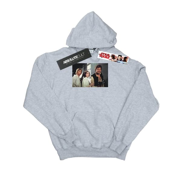 Star Wars Han, Luke och Leia-hoodie för flickor