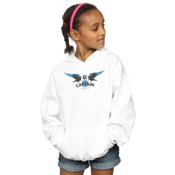 Harry Potter Ravenclaw Captain-hoodie för flickor